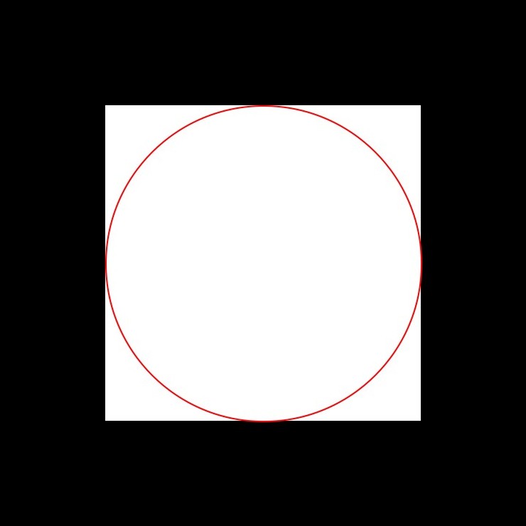 Circle in rectangle img